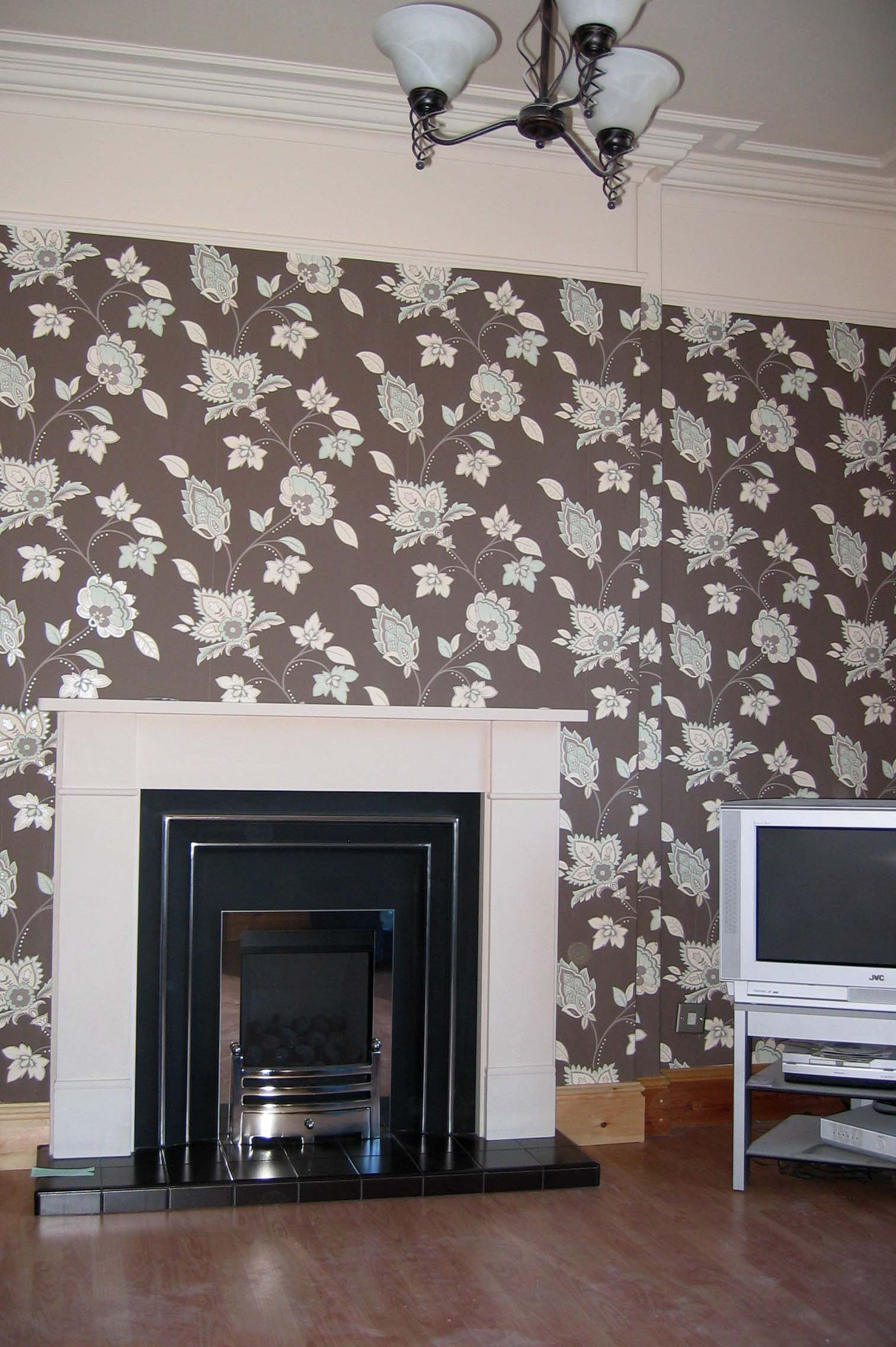  with a funky feature wall, so apart from furniture and curtains we are 